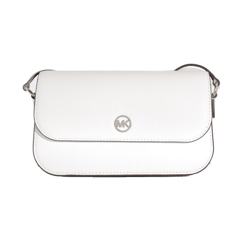 Michael Kors White Leather Crossbody Women's Bag