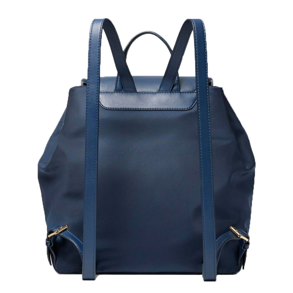 Michael Kors Blue Canvas  Backpack