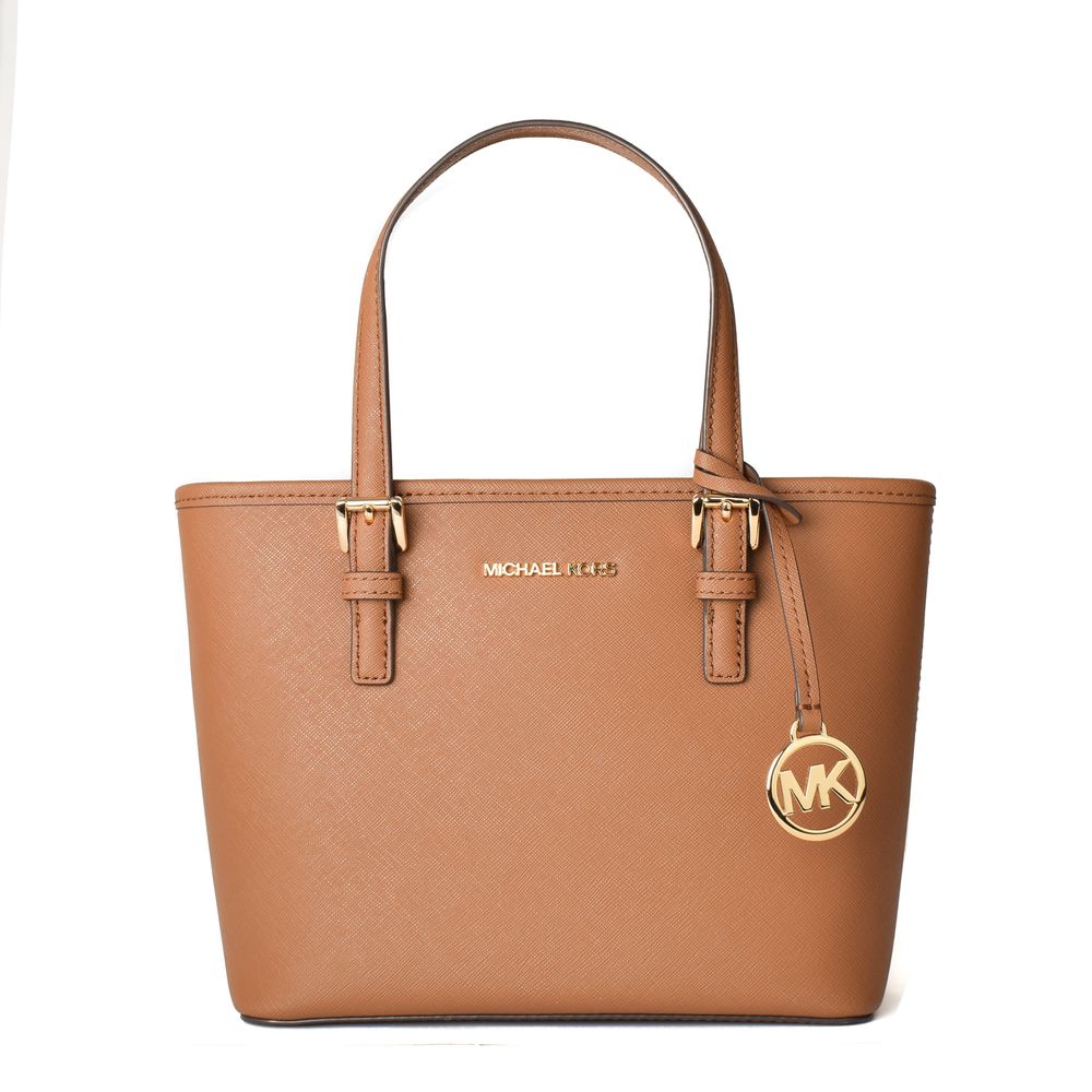 Michael Kors Brown Canvas Shoulder Women's Bag