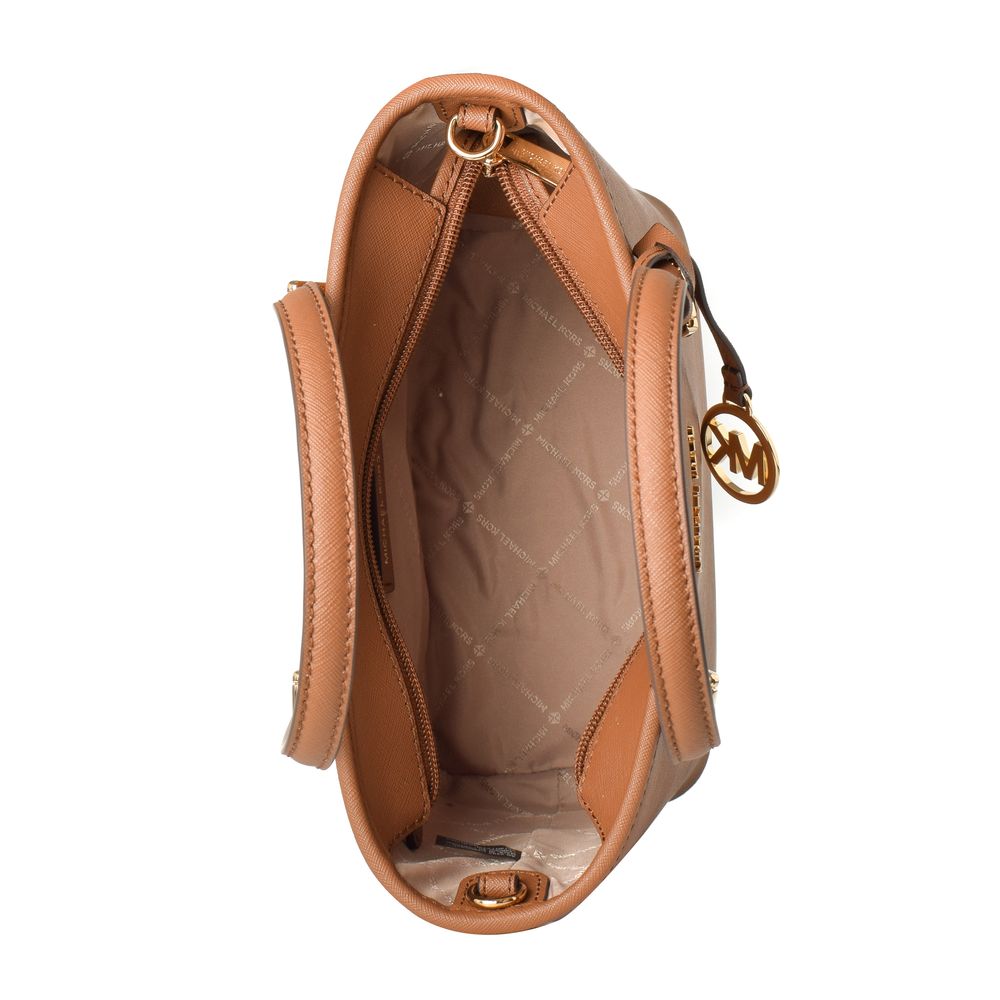 Michael Kors Brown Canvas Shoulder Women's Bag
