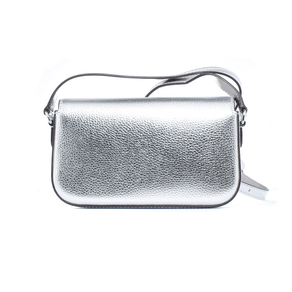Michael Kors Gray Leather Shoulder Women's Bag