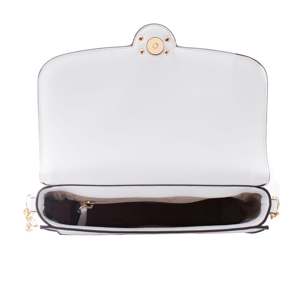 Michael Kors White Canvas Shoulder Women's Bag