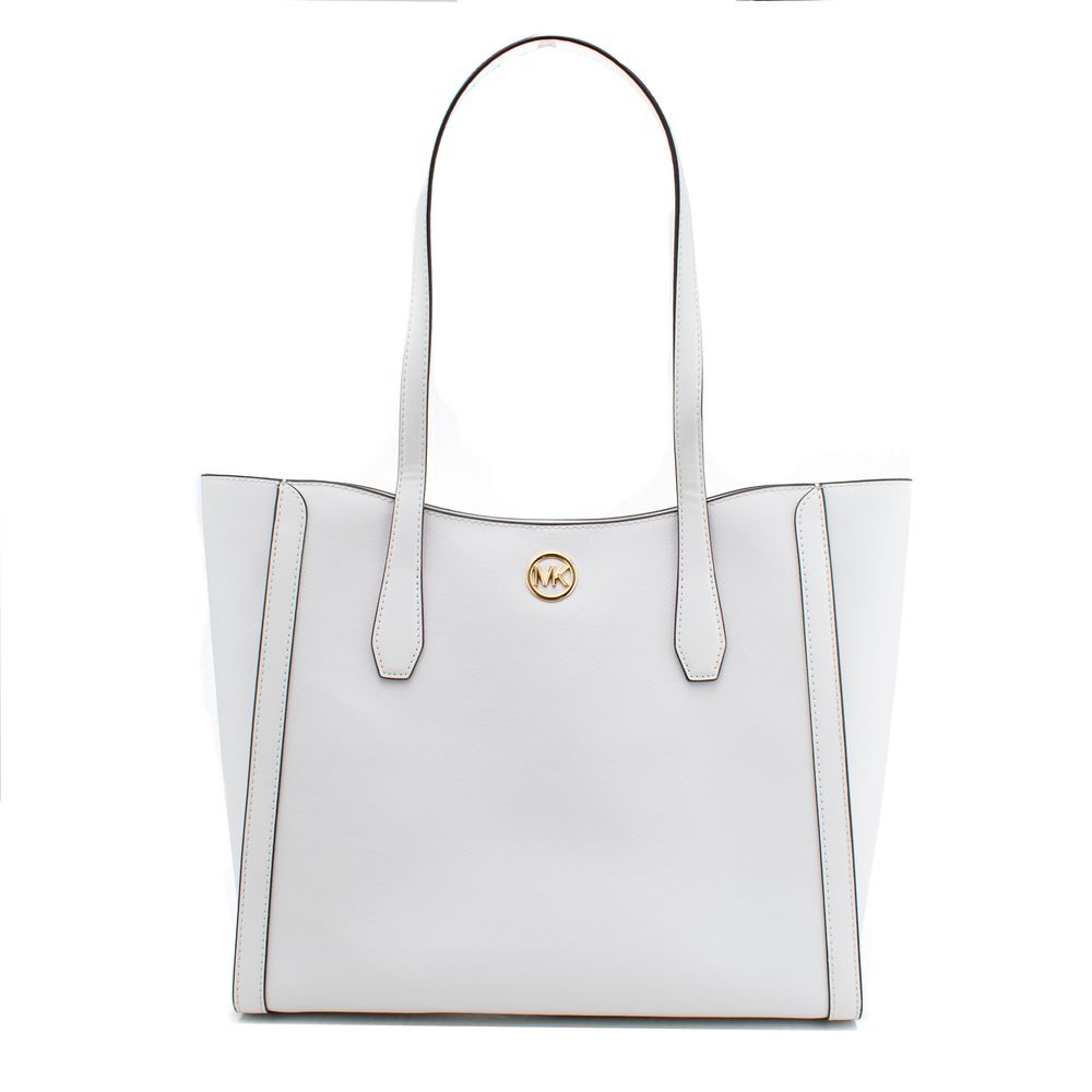 Michael Kors White Canvas Tote Women's Bag