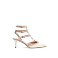 Valentino Garavani Bicolor Calfskin Platform Women's Pumps