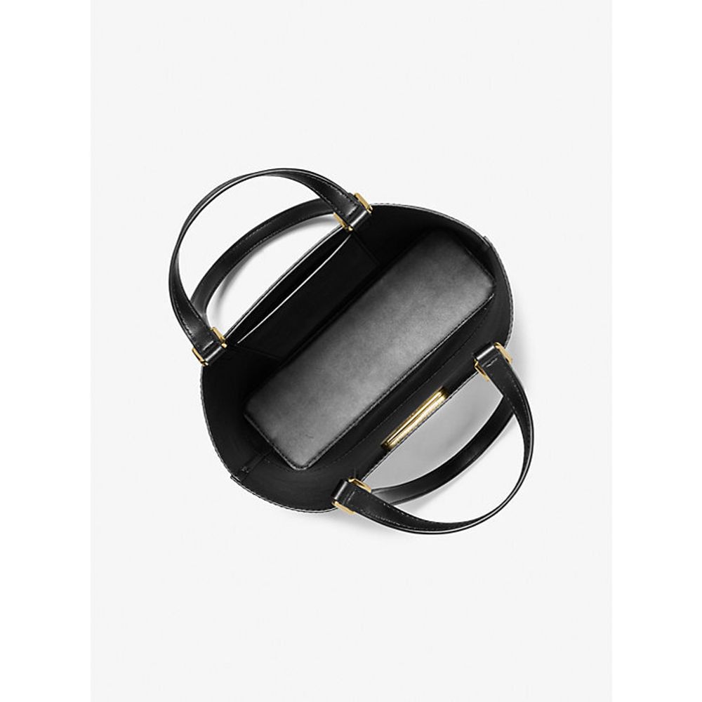 Michael Kors Black Leather Shoulder Women's Bag