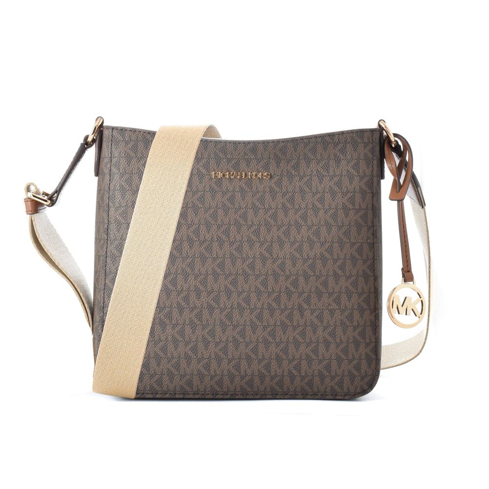 Michael Kors Brown Canvas Crossbody Women's Bag
