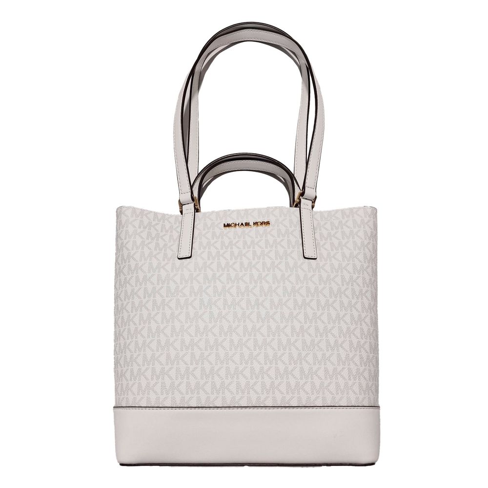 Michael Kors White Leather Tote Women's Bag