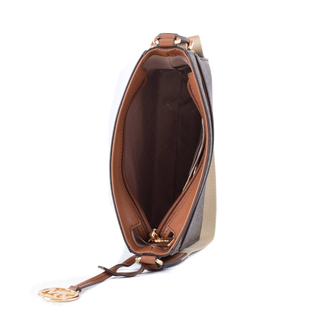 Michael Kors Brown Canvas Crossbody Women's Bag