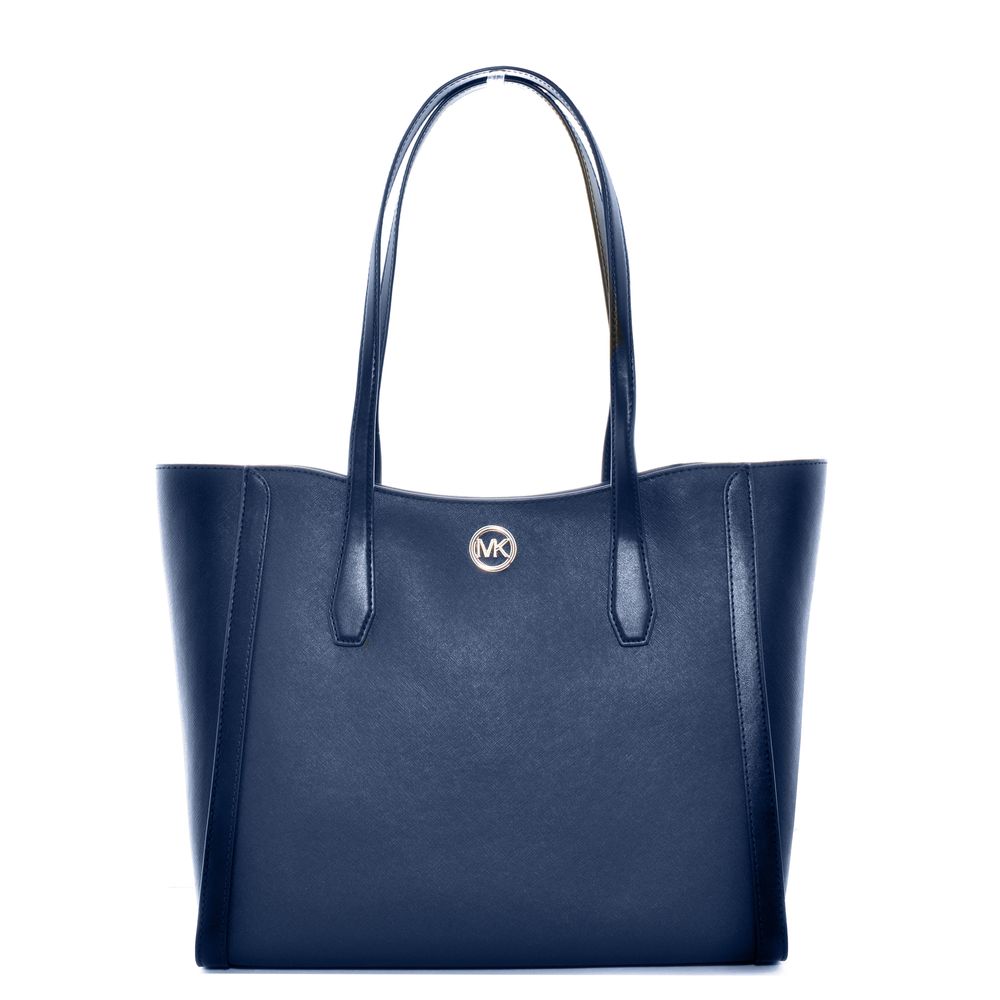 Michael Kors Blue Canvas Tote Women's Bag