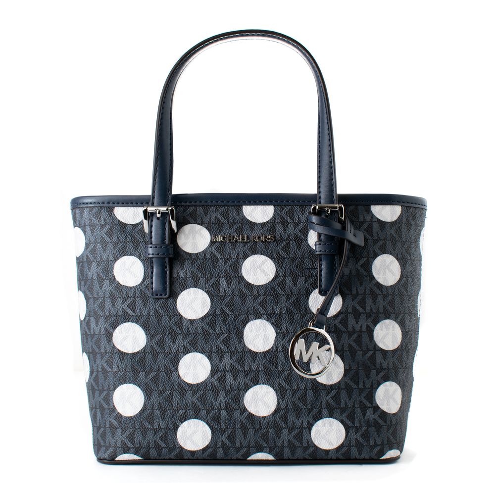 Michael Kors Blue Canvas Tote Women's Bag