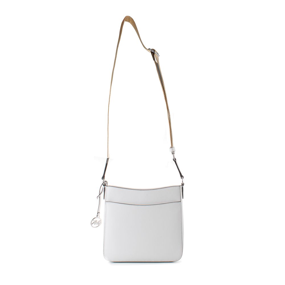 Michael Kors White Canvas Shoulder Women's Bag