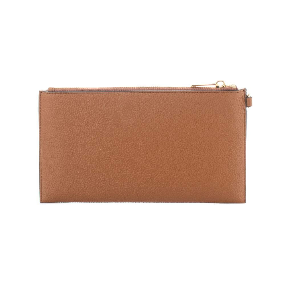 Michael Kors Black Leather Clutch Women's Bag