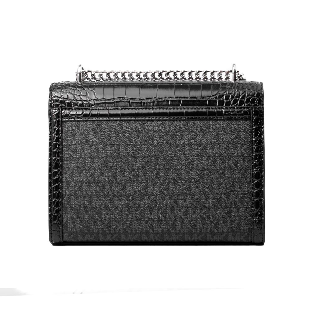 Michael Kors Black Canvas Crossbody Women's Bag