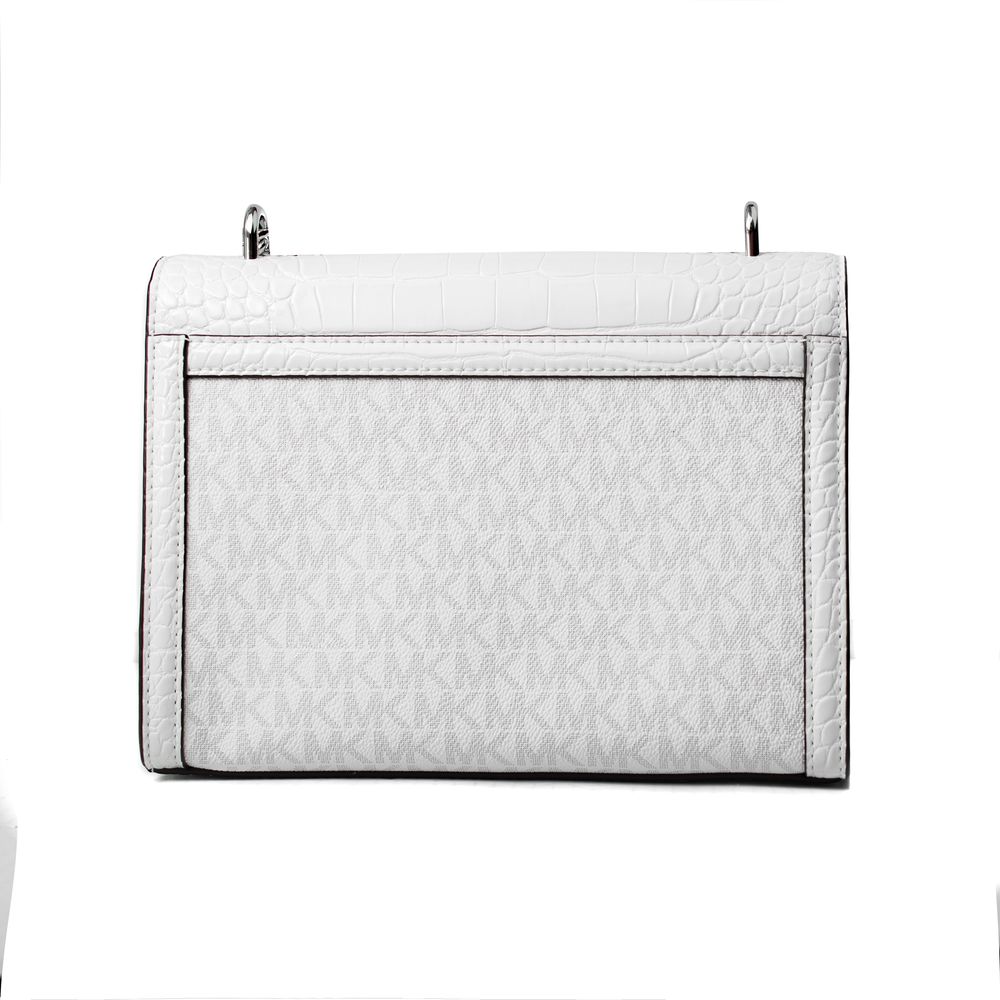 Michael Kors White Canvas Crossbody Women's Bag