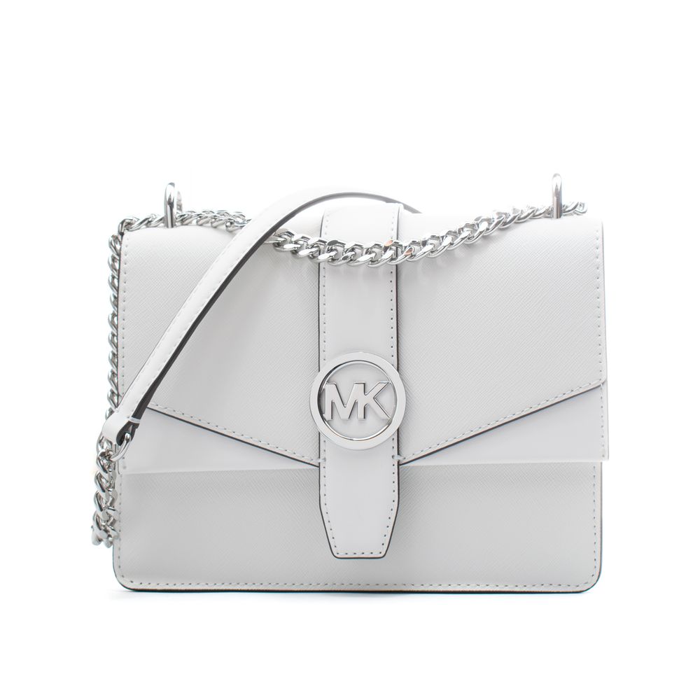 Michael Kors White Leather Shoulder Women's Bag