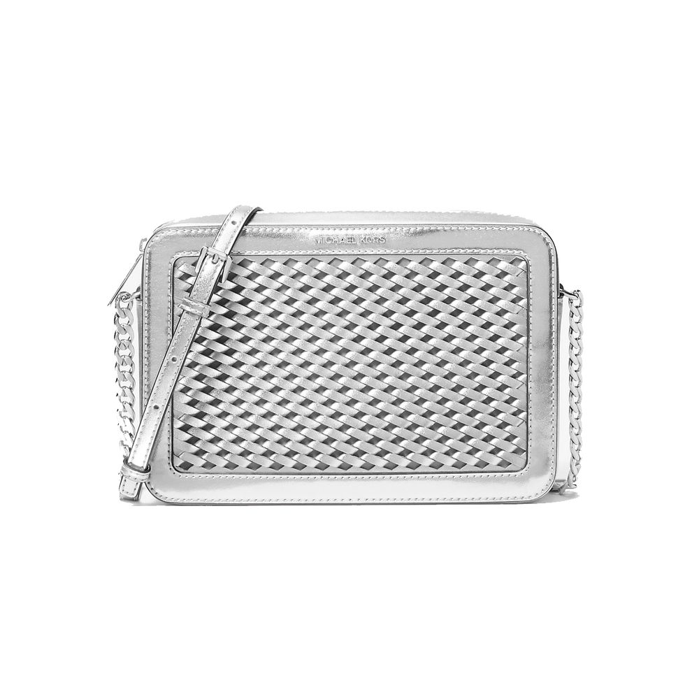 Michael Kors Gray Canvas Crossbody Women's Bag
