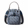 Michael Kors Blue Nylon Backet Women's Bag
