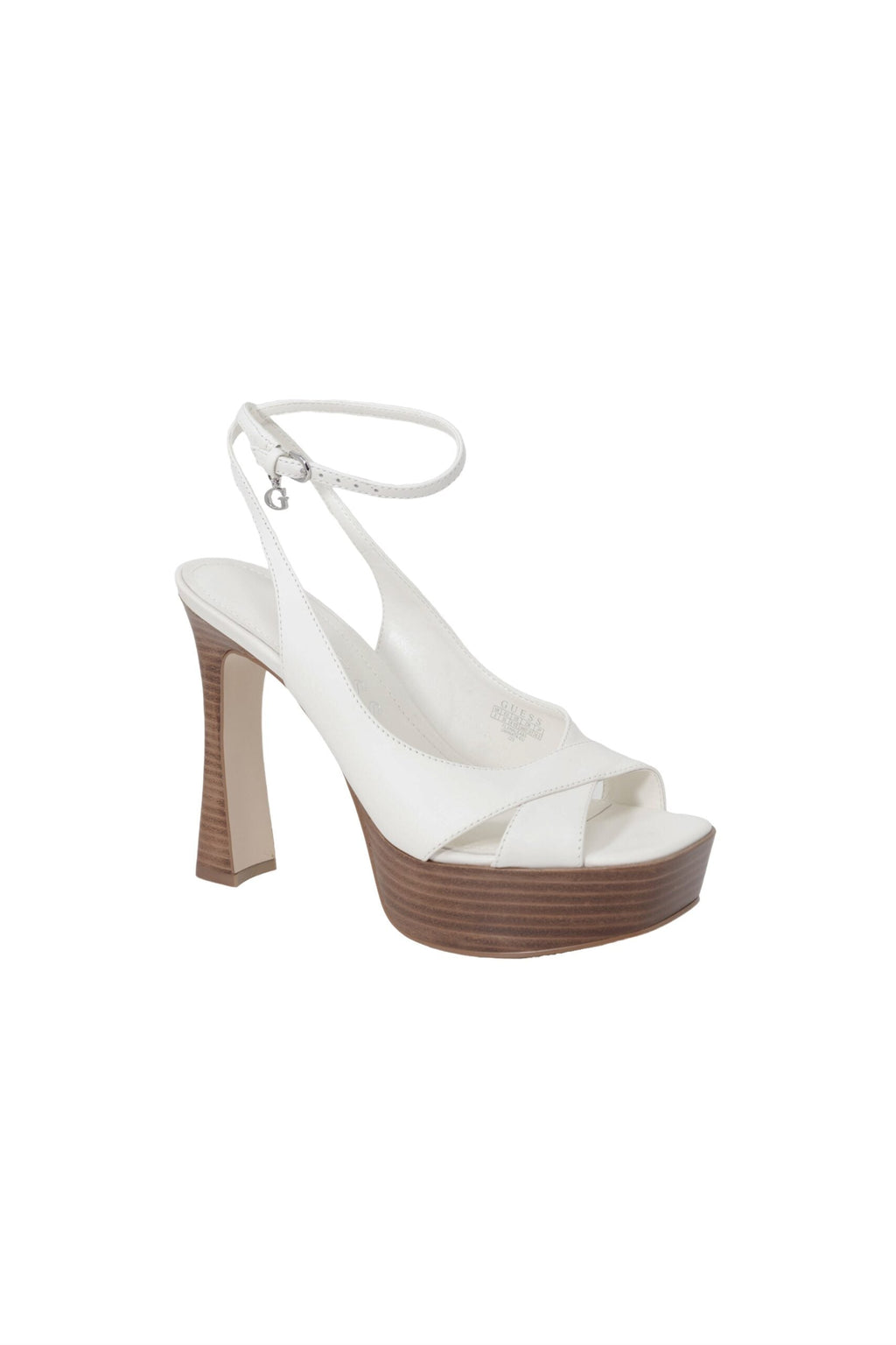 Guess Beige Other Fibres Platform Women's Sandals