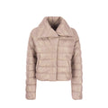 Herno Beige Metallic Fibre Women's Clothing