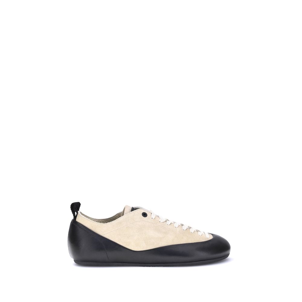 Proenza Schouler Beige Rubber Athletic Women's Sneakers