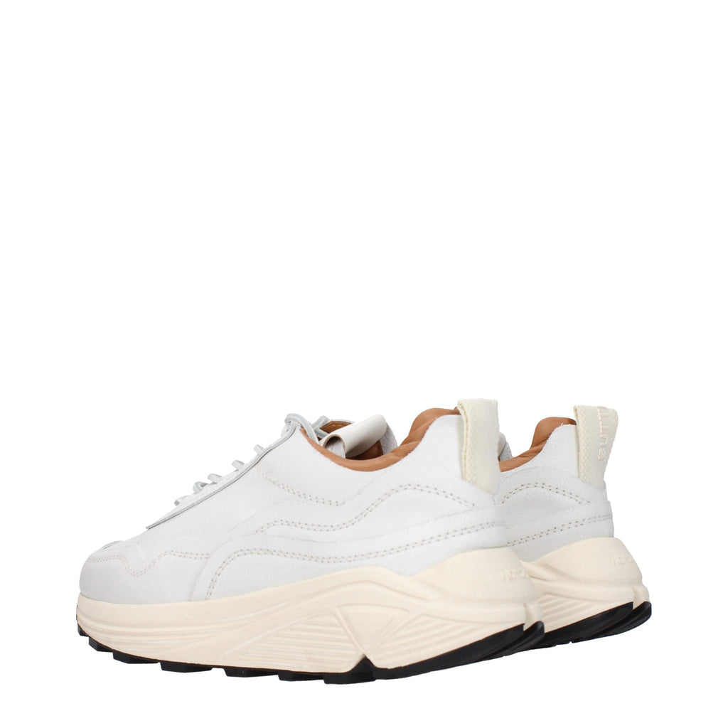 Buttero White Leather Chunky Men's Sneakers
