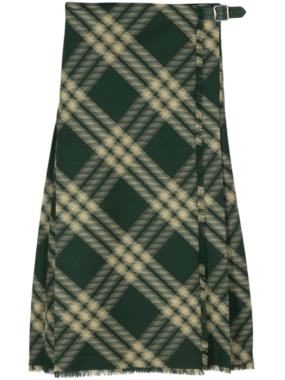 Burberry Women's Pleated Wool Skirt