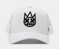 Exclusive Clean Logo Mesh Trucker Mens Hat (White) — OS — Front View