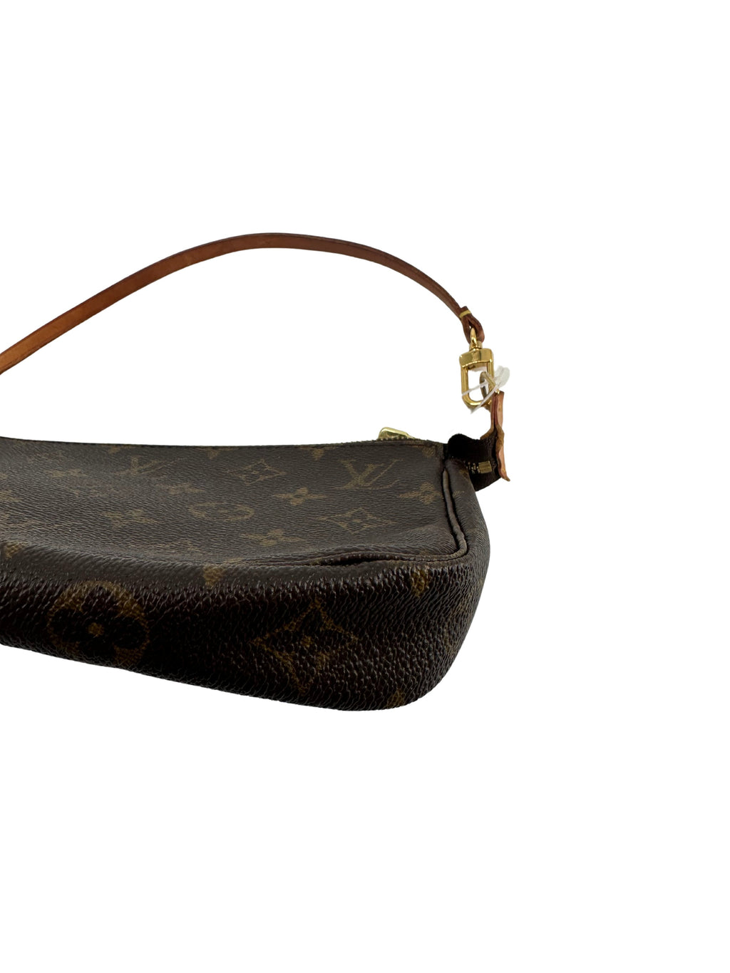 Louis Vuitton Pochette Accessoires Nm Monogram Canvas Brown Canvas Handbag (Pre-Owned)