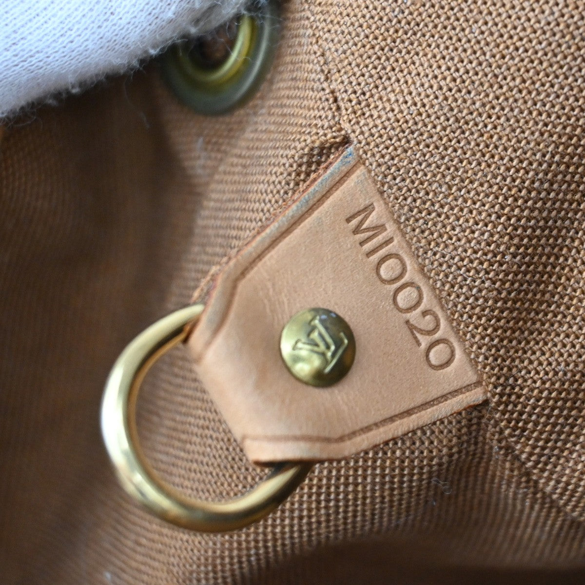 Louis Vuitton Montsouris Backpack Monogram Canvas Brown Canvas Backpack Bag (Pre-Owned)