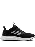 adidas Energy Falcon X Sneakers — Core Black/Cloud White/Grey — Size US M 10.5 - US W 12 — Front View