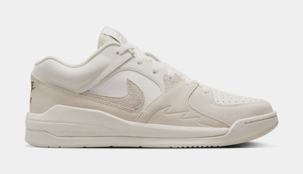 Exclusive Stadium 90 Mens Lifestyle Shoes (Sail/Cream/Coconut Milk/Sandstone) — 7 — Front View