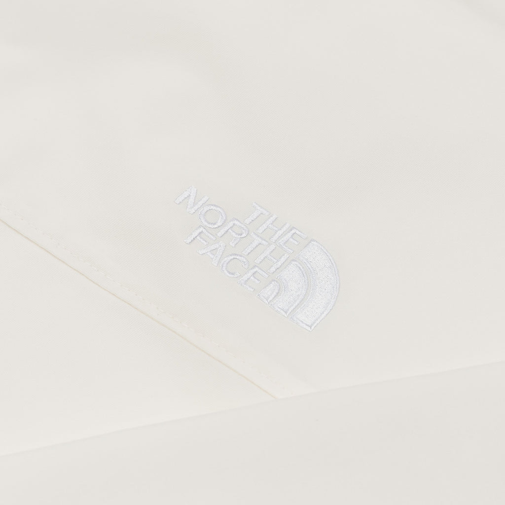 Exclusive TNF Easy Wind Coaches Mens Jacket (White) — S — Side View