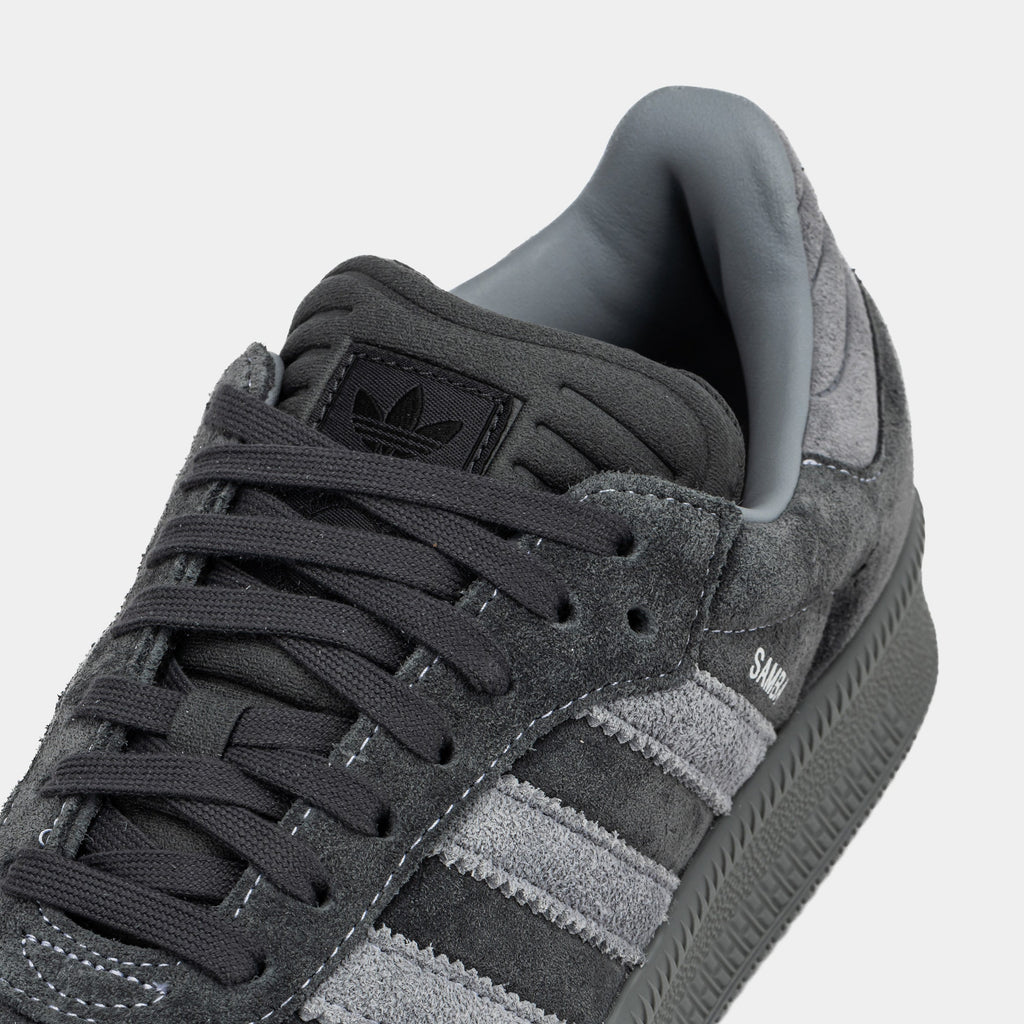 Exclusive Samba XLG Mens Lifestyle Shoes (Grey/Black) — 4 — Side View