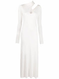 Manuri Cut Out Detail Long Sleeve Dress — Same as shown — Size XS — Front View