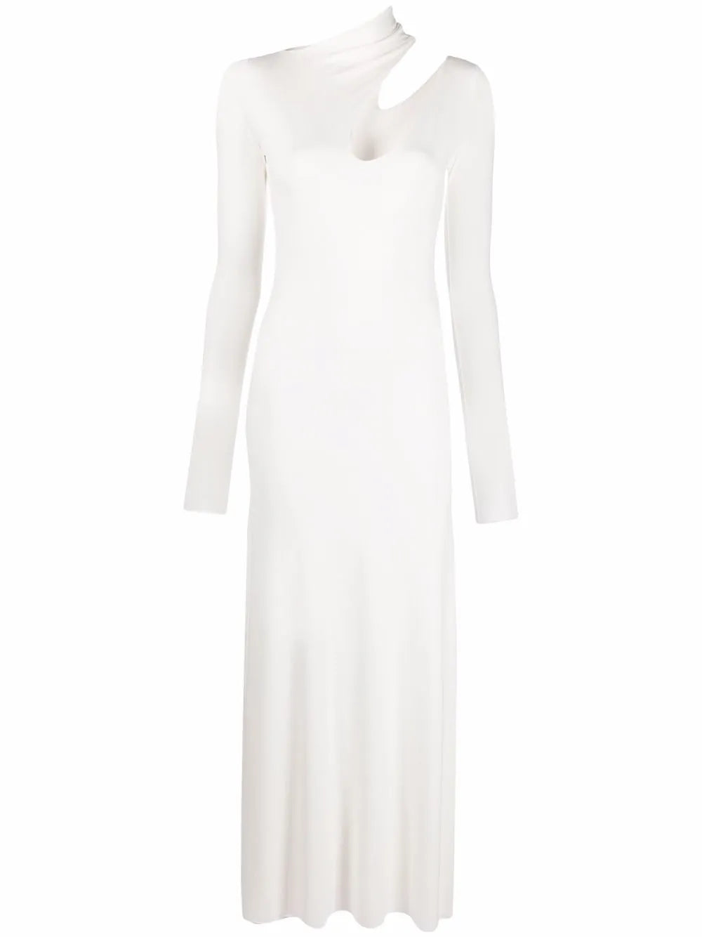 Manuri Cut Out Detail Long Sleeve Dress — Same as shown — Size XS — Front View