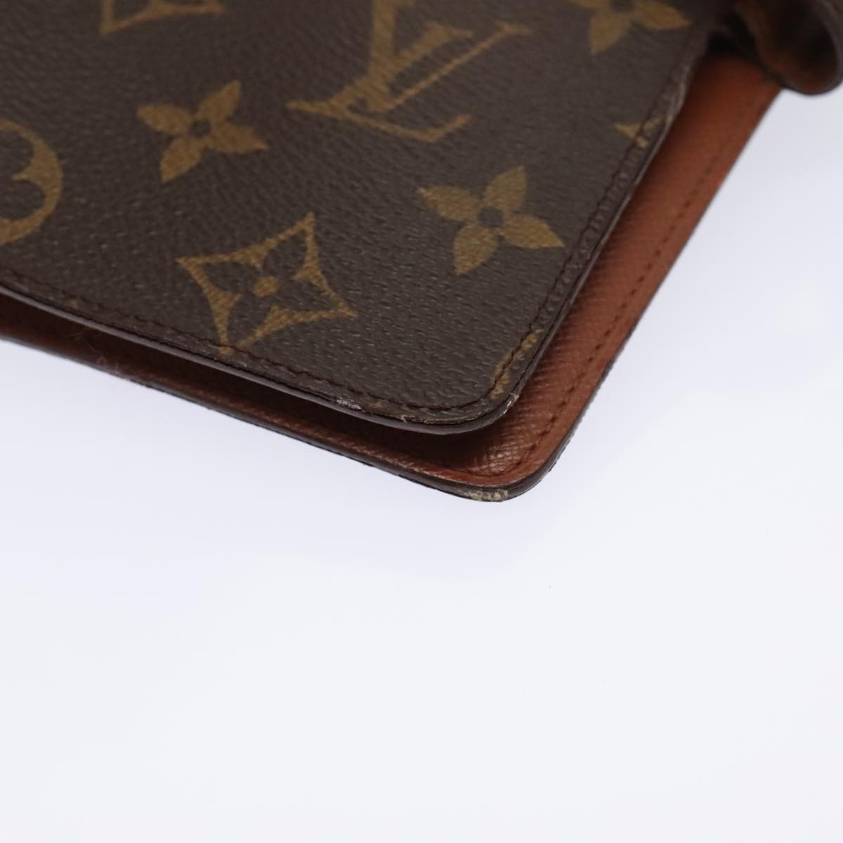 Louis Vuitton Agenda Cover Brown Canvas Wallet  (Pre-Owned)