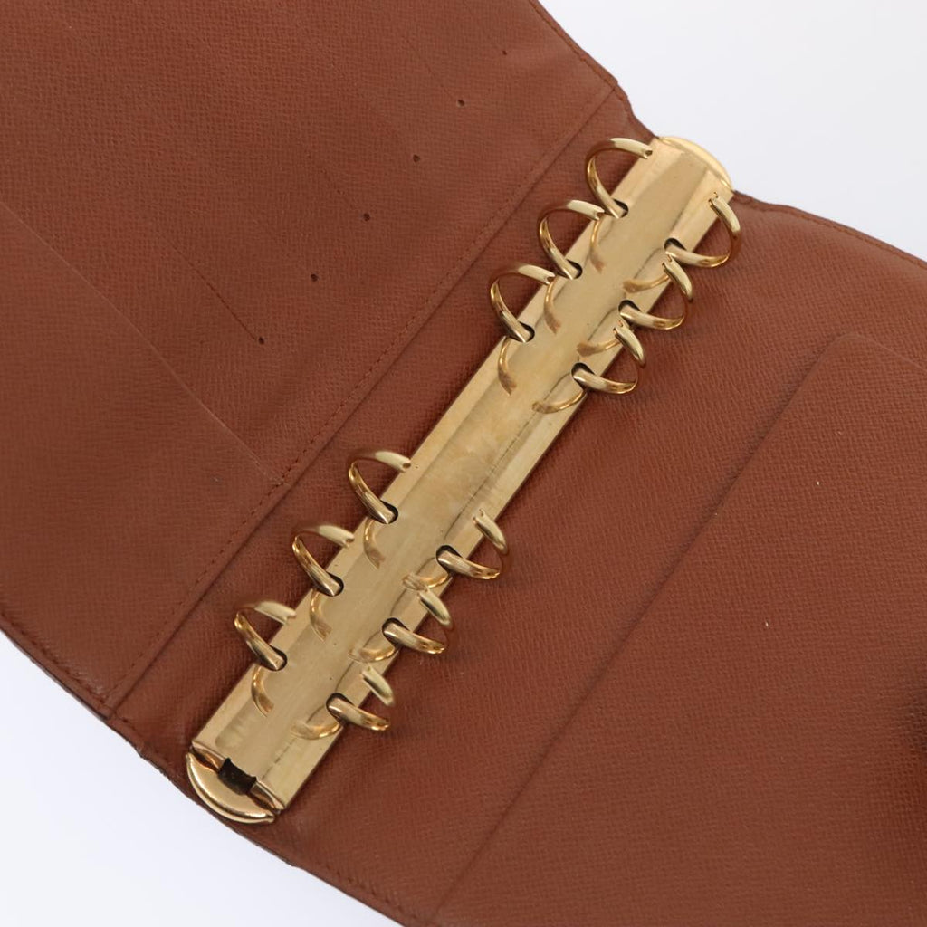Louis Vuitton Agenda Cover Brown Canvas Wallet  (Pre-Owned)