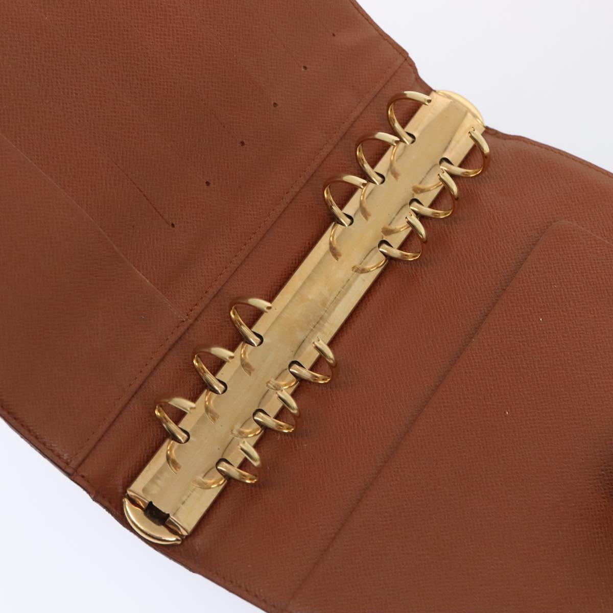 Louis Vuitton Agenda Cover Brown Canvas Wallet  (Pre-Owned)