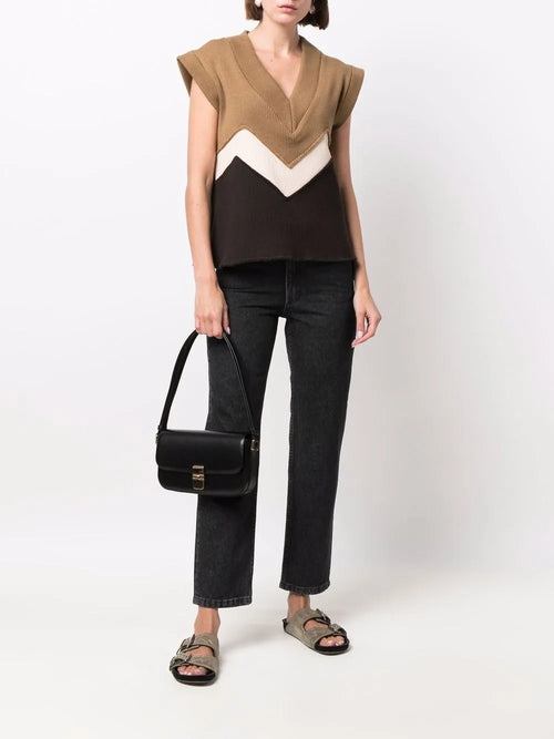 Apc Grace Leather Shoulder Bag — Same as shown — Size One Size — Side View