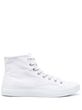 Acne Studios Lace-Up High-Top Sneakers — White — Size US M 11 - US W 12.5 — Front View