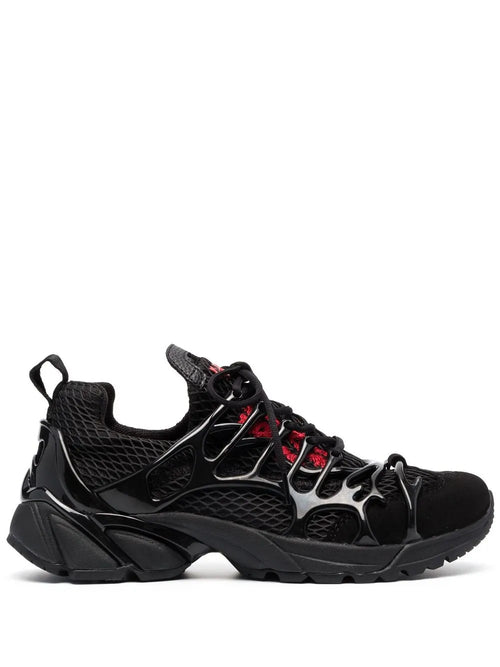 44 Label Group Mesh-Panelled Low-Top Sneakers — Same as shown — Size US M 3.5 - US W 5 — Front View