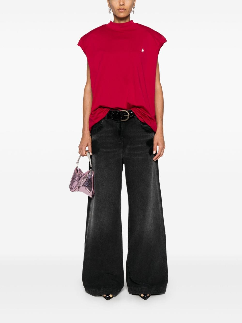 The Attico Women's Jeans Black