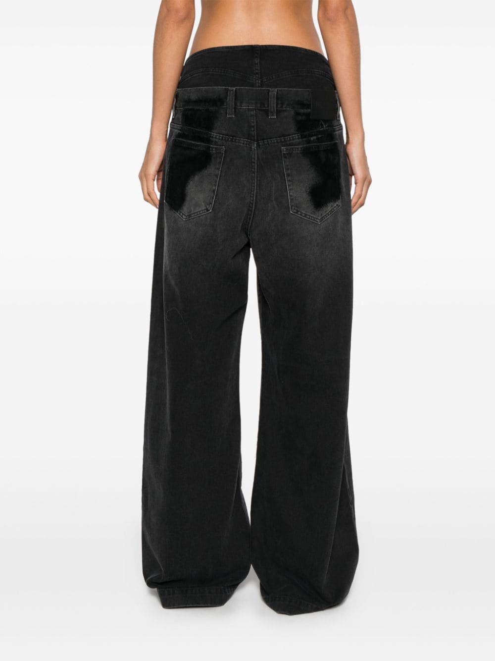 The Attico Women's Jeans Black
