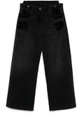 The Attico Women's Jeans Black
