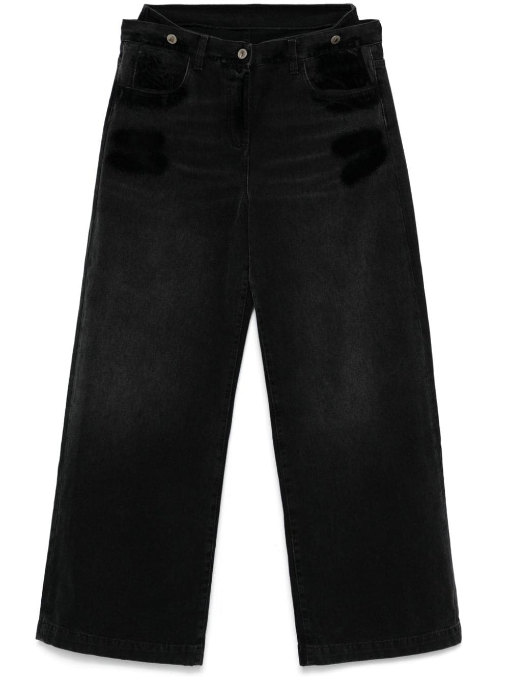 The Attico Women's Jeans Black