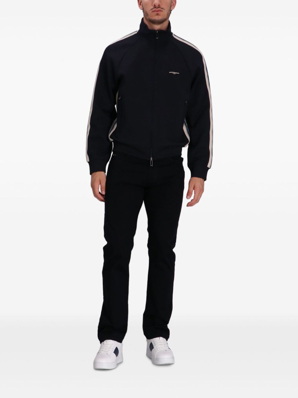 Emporio Armani Men's Sweaters Blue