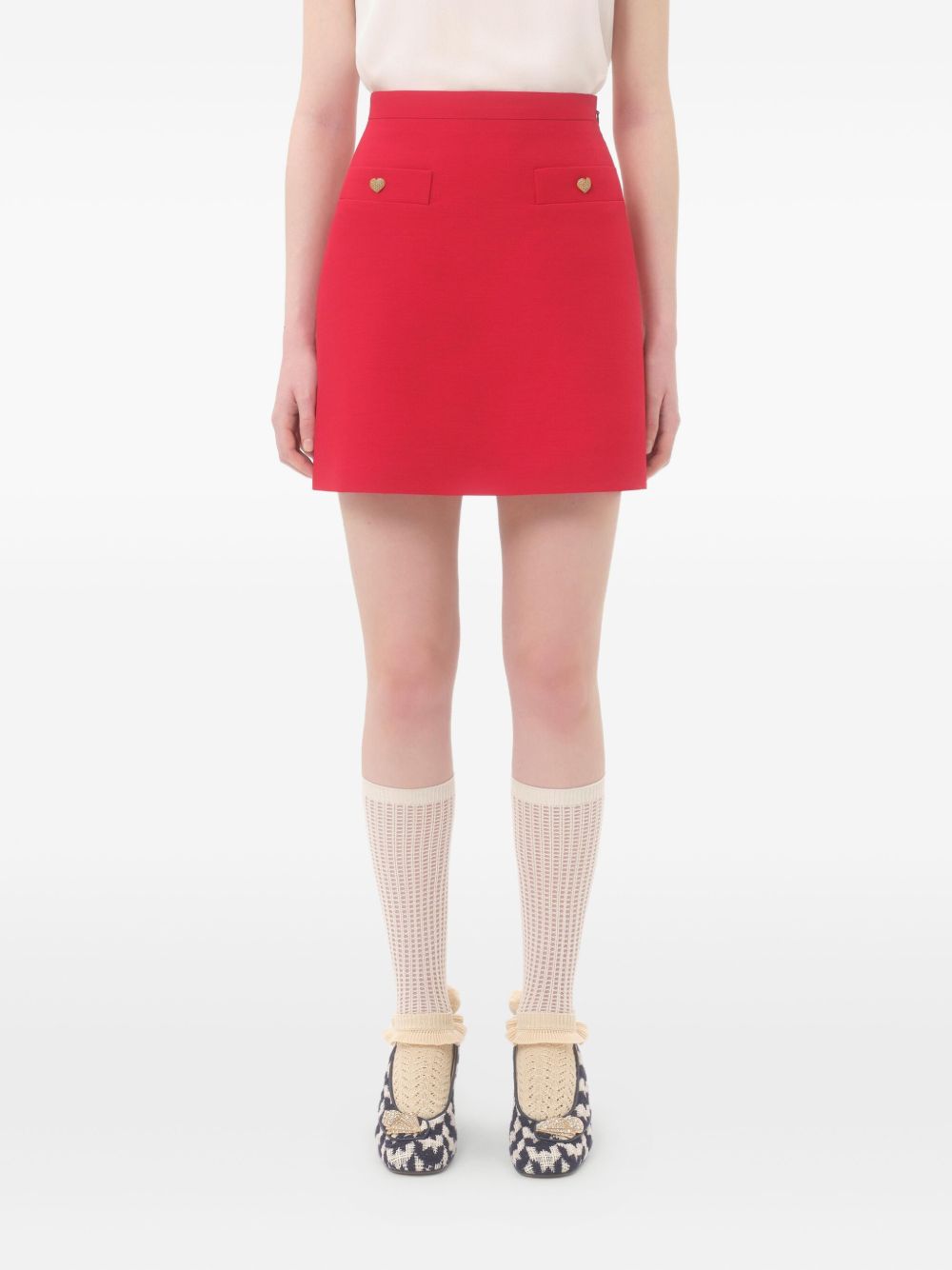 Valentino Women's Crepe Couture Skirt