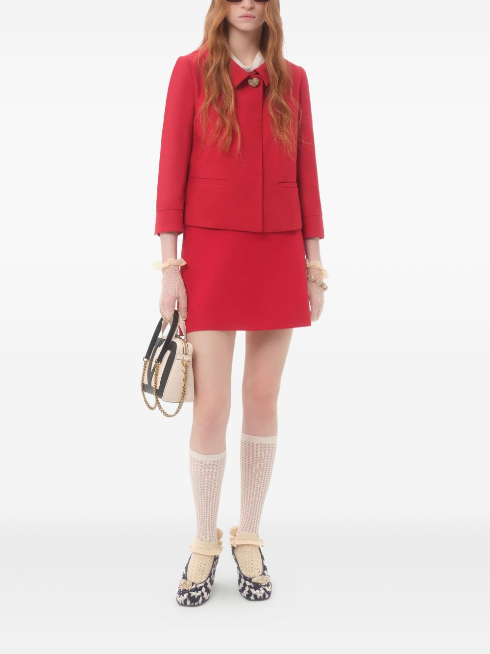 Valentino Women's Crepe Couture Skirt