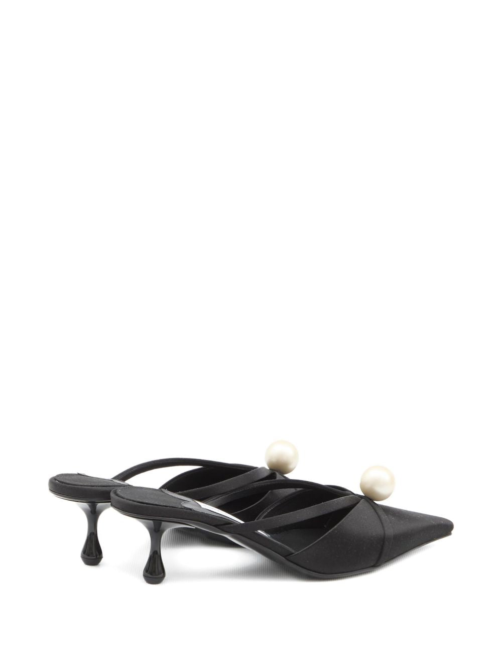 Jimmy Choo Women's 50Mm Sana Pearl-Embellished Mules