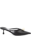 Jimmy Choo Women's 50Mm Sana Pearl-Embellished Mules